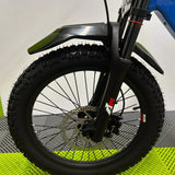 Revvi 20 Electric Bike + Riding Gear Bundle - Blue