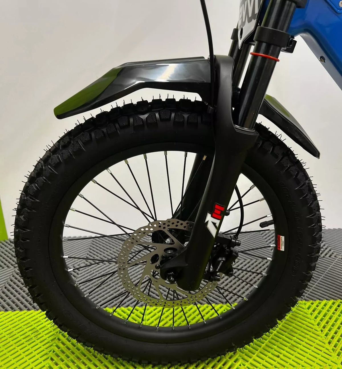 Revvi 20 Electric Bike + Riding Gear Bundle - Blue