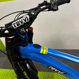 Revvi 20 Electric Bike + Riding Gear Bundle - Blue