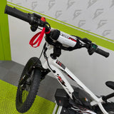 Amped A20 Pro Electric Bike + Riding Gear Bundle - White