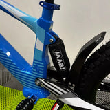 Revvi 20 Electric Bike + Riding Gear Bundle - Blue