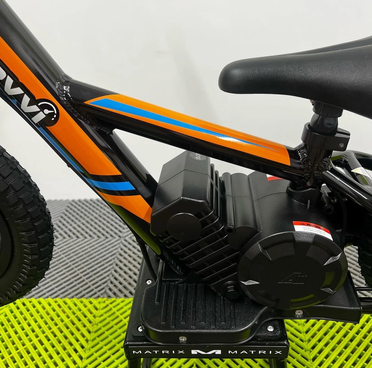 Revvi 12 Electric Bike, Stabilisers & Helmet Bundle – Orange
