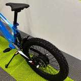 Revvi 20 Electric Bike + Riding Gear Bundle - Blue