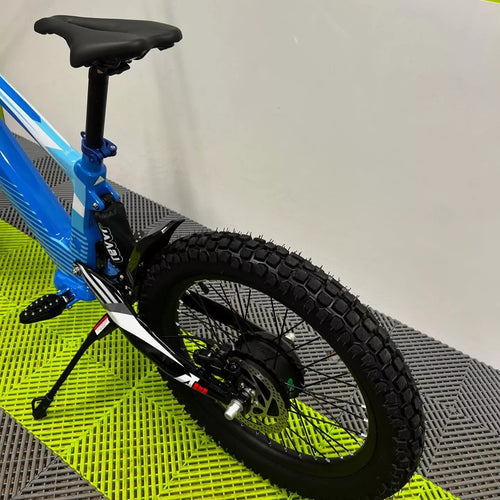 Revvi 20 Electric Bike + Riding Gear Bundle - Blue