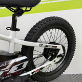 Amped A20 Pro Electric Bike + Riding Gear Bundle - White