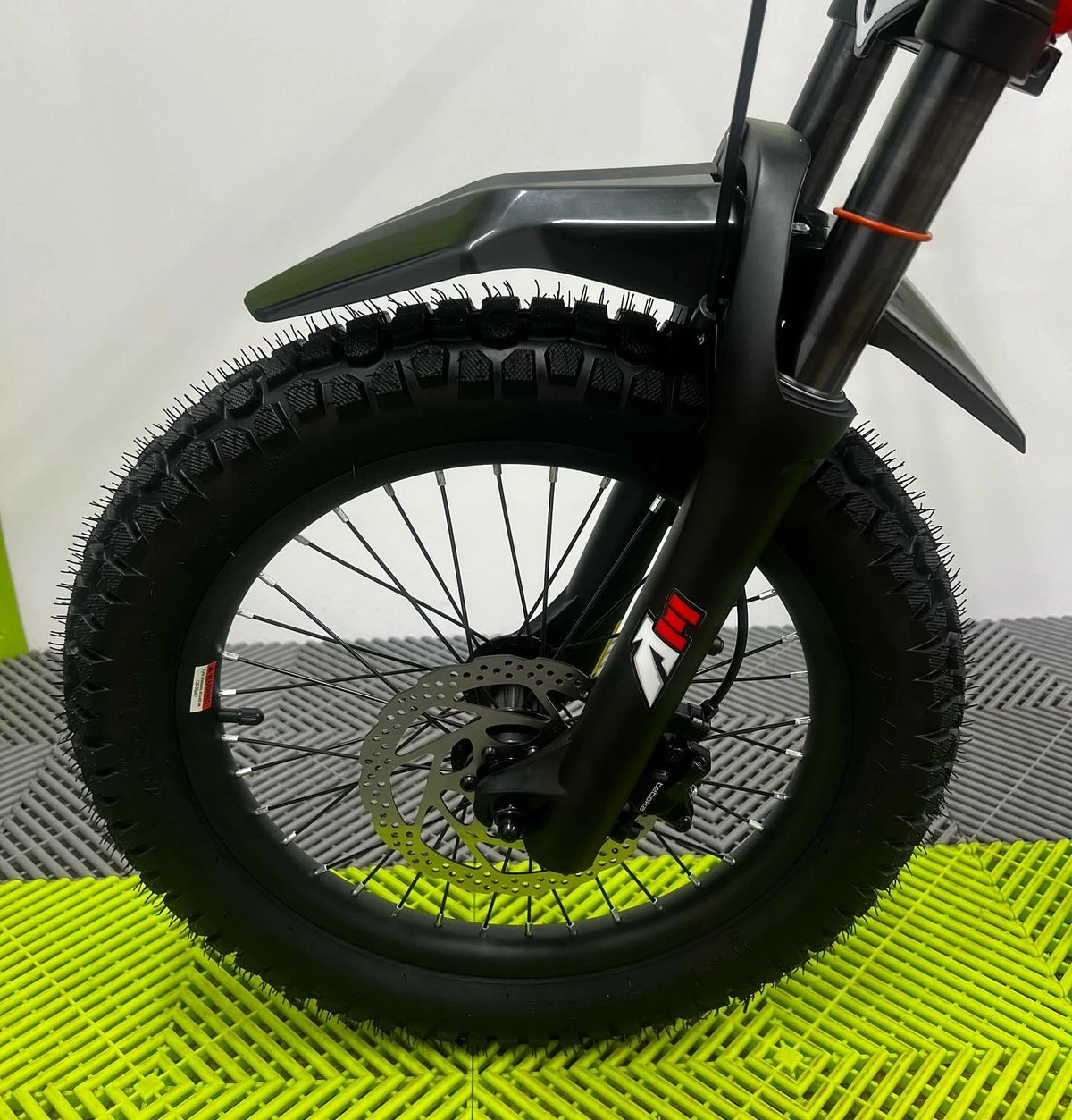 Revvi 18" Electric Bike - Red