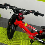 Revvi 18 Electric Bike + Riding Gear Bundle - Red