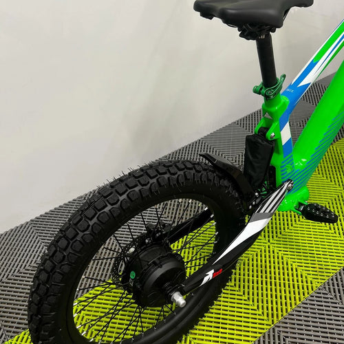 Revvi 20 Electric Bike + Riding Gear Bundle - Green