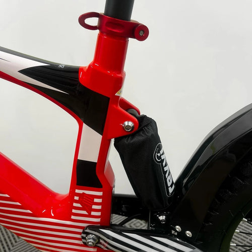 Revvi 18 Electric Bike + Riding Gear Bundle - Red
