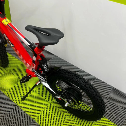 Revvi 18 Electric Bike + Riding Gear Bundle - Red