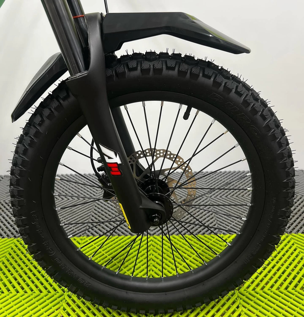 Revvi 20 Electric Bike + Riding Gear Bundle - Green
