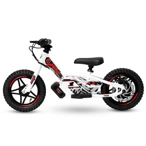 Amped A10 150W Electric Balance Bike - White