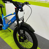 Revvi 20 Electric Bike + Riding Gear Bundle - Blue