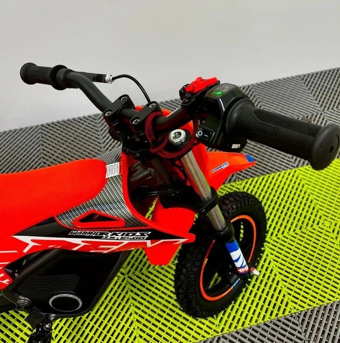 RFN Warrior SX-E400 Electric Bike - Orange Blue