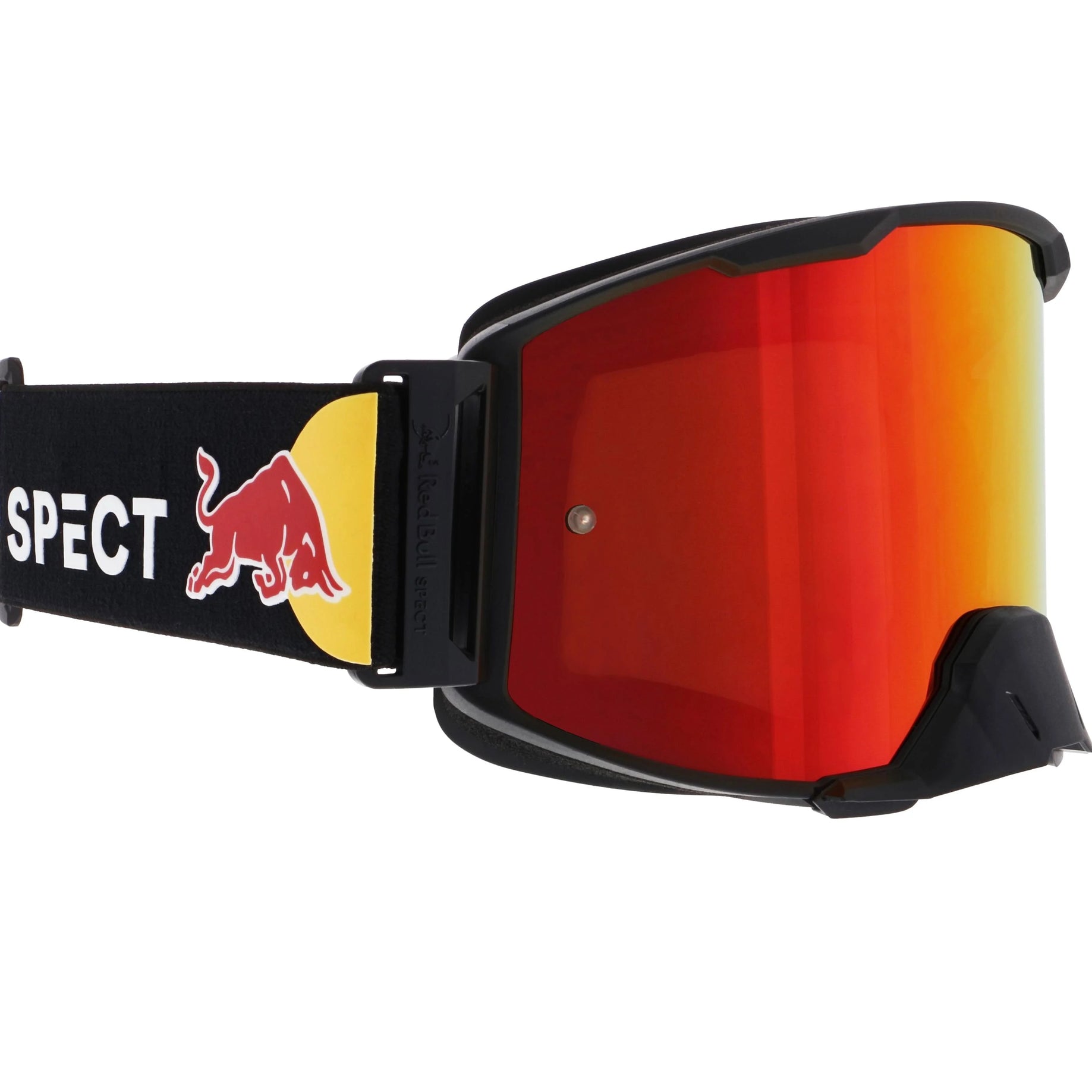 Red Bull Spect Strive Black Red Mirror Double Lens Motocross Goggles