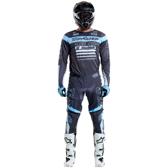 Troy Lee Designs Spring 2025 GP Pro Fifty 50 Charcoal Kit Combo
